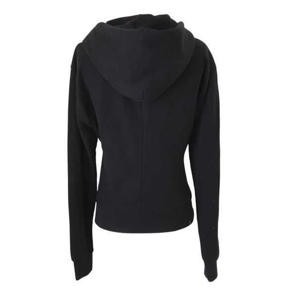 UNRAVEL PROJECT Ben Taverniti Ruffle Front zip Hoodie NWT sz XS - Picture 2 of 8